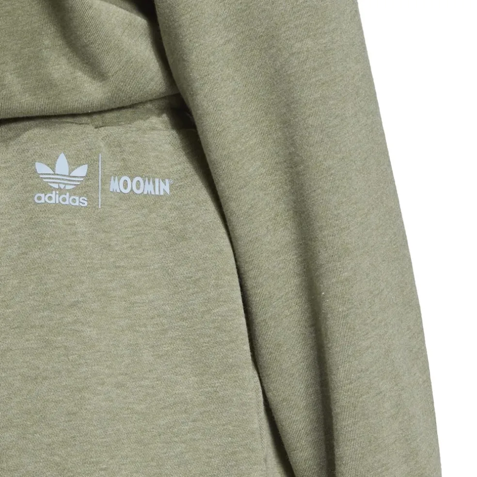 adidas Originals Moomin Sweat Shorts in Green