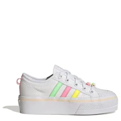 adidas Originals Nizza Platform Low Top Sneakers in Multi
