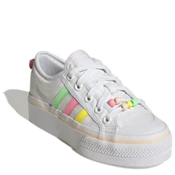 adidas Originals Nizza Platform Low Top Sneakers in Multi