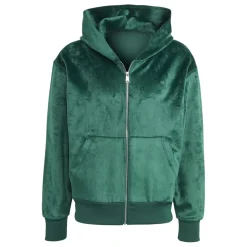 adidas Originals P Ess+ V FulL-Zip in Green