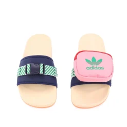 adidas Originals Pouchylette Slide Sandals in Navy