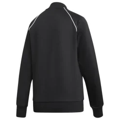 adidas Originals Primeblue SST Track Top in Black-White