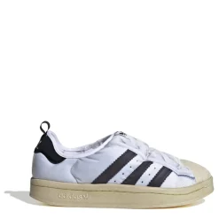 adidas Originals Puffy Superstar Low Top Sneakers in White