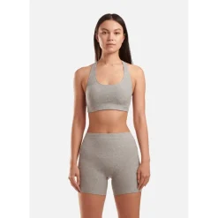 adidas Originals Racer Back Crop Top in Grey