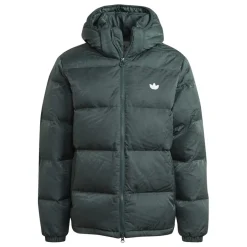 adidas Originals Rekive Hooded Puffer Jacket in Grey