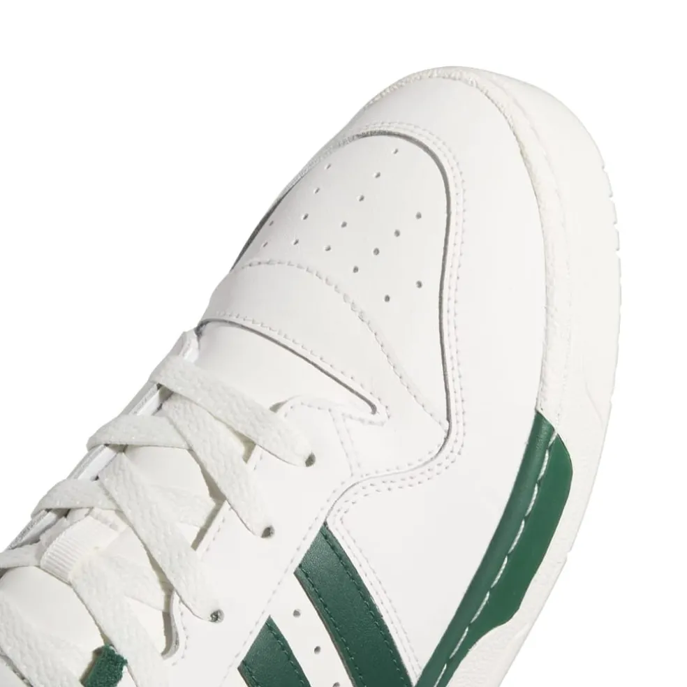 adidas Originals Rivalry Low Trainers in White Green