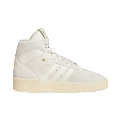 adidas Originals Rivalry Hi-Top Trainers in Off White