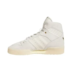 adidas Originals Rivalry Hi-Top Trainers in Off White