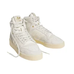 adidas Originals Rivalry Hi-Top Trainers in Off White