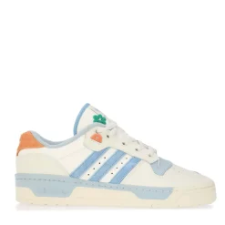 adidas Originals Rivalry Low Trainers in White blue