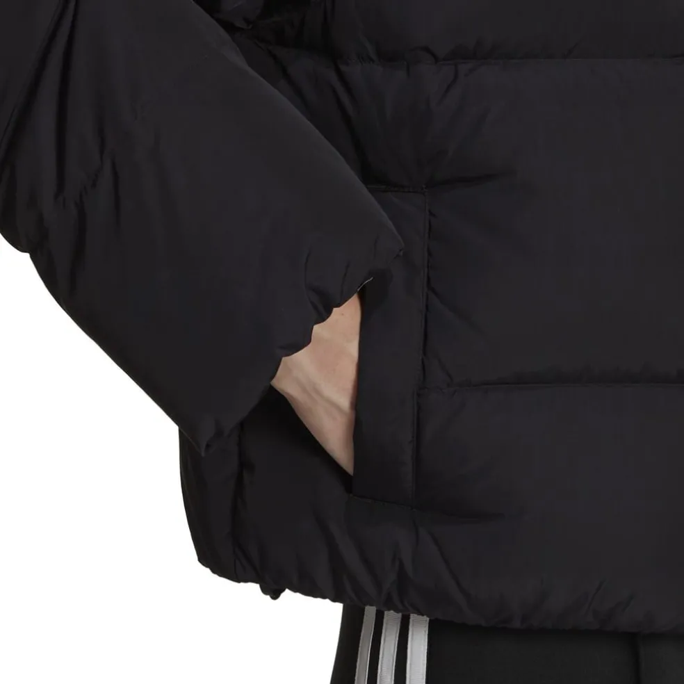 adidas Originals Short Down Jacket in Black