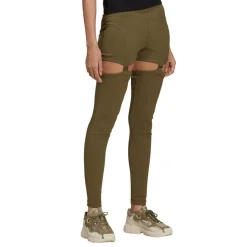 adidas Originals Skinny Fit 2 In 1 Legging in Green