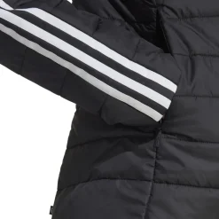 adidas Originals Slim Hooded Puffer Jacket in Black