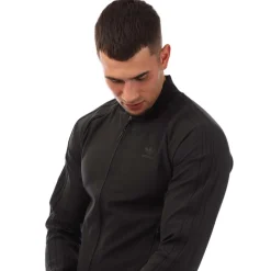 adidas Originals SST Bonded Track Top in Black