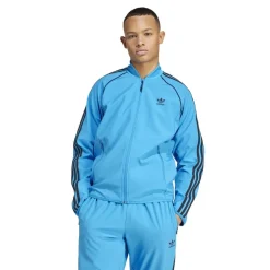 adidas Originals SST Bonded Track Top in Blue