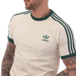 adidas Originals 3-Stripes T-Shirt in White