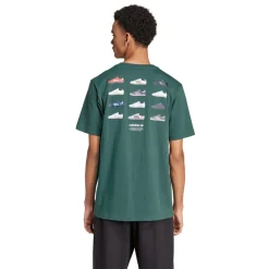 adidas Originals Training Supply Sport 3 T-Shirt in Green