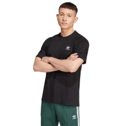 adidas Originals Trefoil Essentials T-Shirt in Black