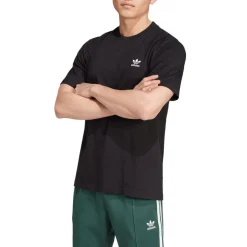 adidas Originals Trefoil Essentials T-Shirt in Black