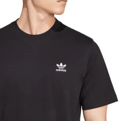 adidas Originals Trefoil Essentials T-Shirt in Black