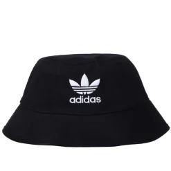 adidas Originals Trefoil Bucket Hat in Black