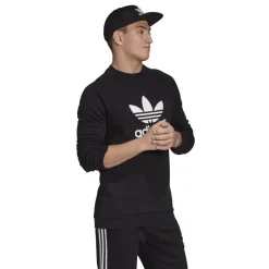 adidas Originals Trefoil Sweatshirt in Black