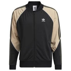 adidas Originals Tricot SST Track Top in Black