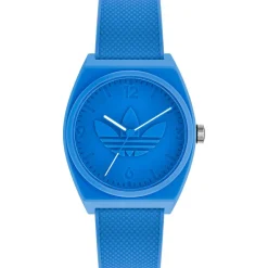 adidas Originals Two Plastic Resin Fashion Analogue Solar Watch in Grey