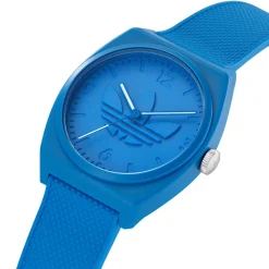 adidas Originals Two Plastic Resin Fashion Analogue Solar Watch in Grey
