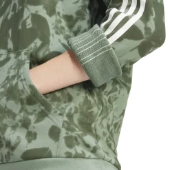 adidas Originals W Aop Hoodie in Green