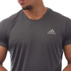 adidas Own The Run T-Shirt in Grey