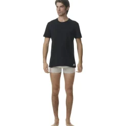 adidas 3pk T-Shirts in Black
