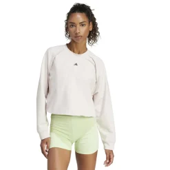 adidas Power Hidden Racerback Overlay Cover Up in Pink