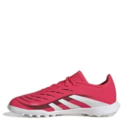 adidas Predator Childrens Astro Turf Football Boots in Red