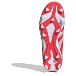 adidas Predator Club Childrens Firm Ground Football Boots in Red