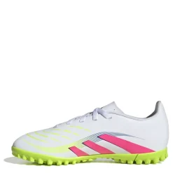 adidas Predator Club Childrens Astro Turf Football Boots in White