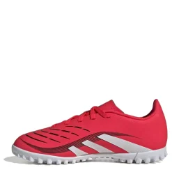 adidas Predator Club Junior Astro Turf Football Boots in Red