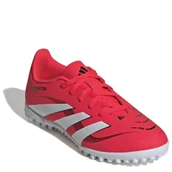 adidas Predator Club Junior Astro Turf Football Boots in Red