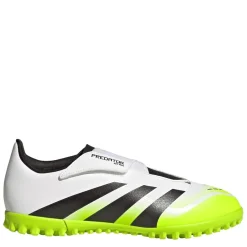 adidas Predator Club Juniors Astro Turf Football Boots in White