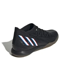 adidas Predator Edge .3 Unisex Indoor Football Trainers in Black