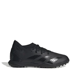 adidas Predator Edge.3 Childrens Astro Turf Trainers in Black