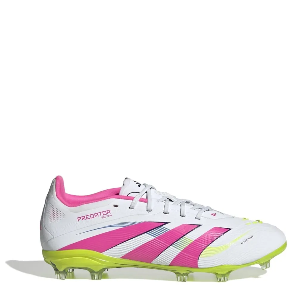 adidas Predator Elite Junior Firm Ground Football Boots in White