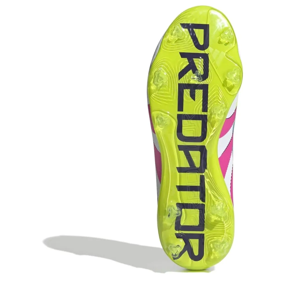 adidas Predator Elite Junior Firm Ground Football Boots in White