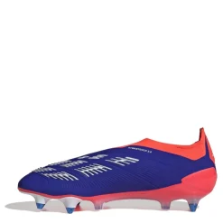 adidas Predator Elite Laceless Soft Ground Football Boots in Blue