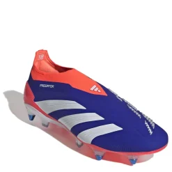 adidas Predator Elite Laceless Soft Ground Football Boots in Blue