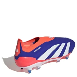 adidas Predator Elite Laceless Soft Ground Football Boots in Blue