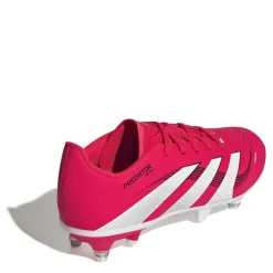 adidas Predator League Childrens Soft Ground Football Boots in Red