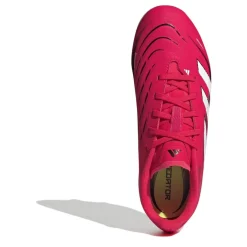 adidas Predator League Childrens Soft Ground Football Boots in Red