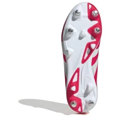 adidas Predator League Childrens Soft Ground Football Boots in Red