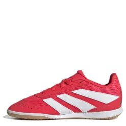 adidas Predator League Childrens Indoor Football Boots in Red